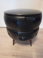 Vintage poef of naaibox, Ophalen