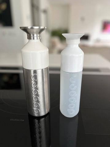 2 Dopper flessen / bidons ZGAN beschikbaar voor biedingen