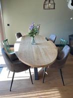 Ovale tafel zgan 240x110, Huis en Inrichting, Ophalen of Verzenden, Zo goed als nieuw