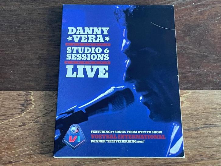 Dvd Danny Vera Studio 6 Sessions VI Live 17 Songs ZELDZAAM, Cd's en Dvd's, Cd's | Pop, Gebruikt, 2000 tot heden, Ophalen of Verzenden