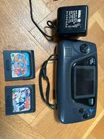Sega gamegear met 2 spellen, Spelcomputers en Games, Spelcomputers | Sega, Met games, Mega Drive, Ophalen of Verzenden, Niet werkend