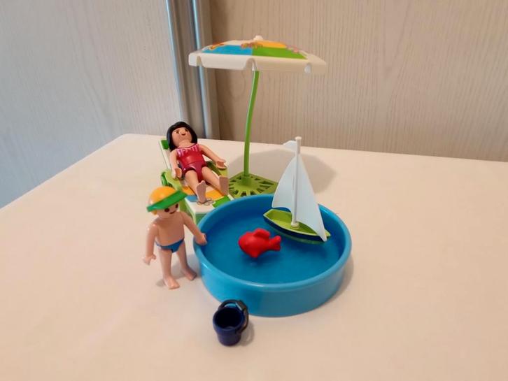 Playmobil 4864 moeder met kinderbadje compleet, Kinderen en Baby's, Speelgoed | Playmobil, Zo goed als nieuw, Complete set, Ophalen of Verzenden