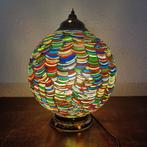 Mozaïek tafellamp., Ophalen of Verzenden, Zo goed als nieuw, Glas, Minder dan 50 cm