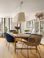 Bieden: Rotan eettafelstoelen, Ophalen, Twee, Bruin, Riet of Rotan