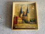 Vintage gipsen tegel Delft, Oostpoort, Antiek en Kunst, Ophalen of Verzenden