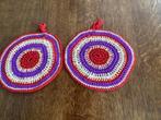 gehaakte pannenlappen, Huis en Inrichting, Keuken | Textiel, Ophalen of Verzenden, Nieuw, Overige kleuren, Overige typen