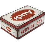 Audi service box voorraadblik van metaal reclame trommel, Nieuw, Auto's, Ophalen of Verzenden