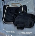 Giuliano Handtas Set Zwart/Wit + Etui & Portemonnee - Nieuw, Ophalen of Verzenden, Nieuw, Zwart, Handtas