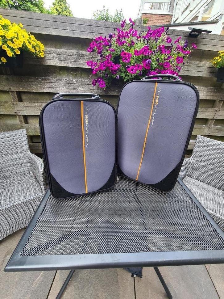 kofferset Gabol across, Sieraden, Tassen en Uiterlijk, Koffers, Zo goed als nieuw, Hard kunststof, 60 tot 70 cm, 35 tot 45 cm