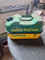 Vintage jaren 60 safety fuel can BP, Gebruikt, Ophalen