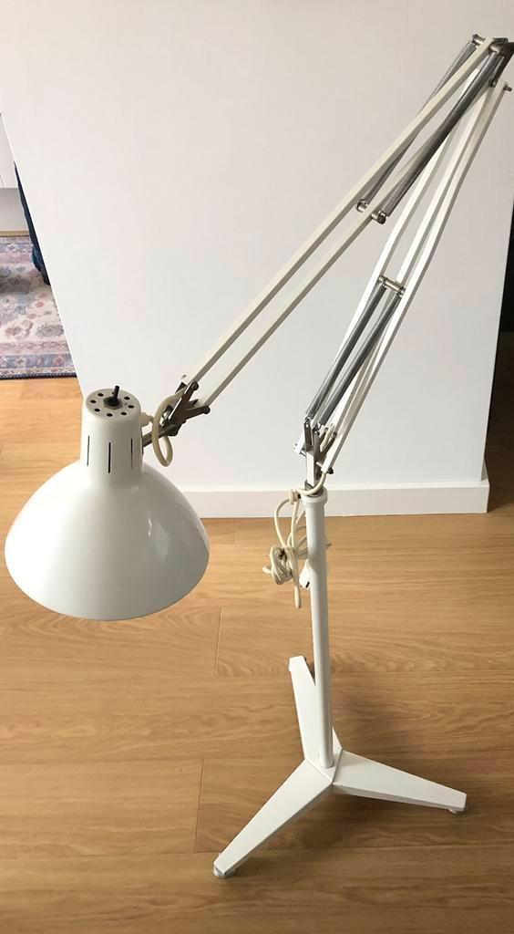 Hala medische vloerlamp | Design: H. Busquet | jaren 60, Huis en Inrichting, Lampen | Vloerlampen, Zo goed als nieuw, 150 tot 200 cm