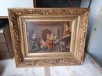 Oud hollands gezelschap., Antiek en Kunst, Ophalen of Verzenden