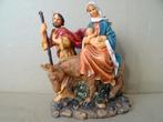 Beeld Heilige Familie beeld De vlucht naar Egypte 21cm Resin, Ophalen of Verzenden, Zo goed als nieuw, Beeld(je), Christendom | Katholiek