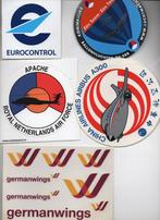 5 stickers luchtvaart, Verzamelen, Ophalen of Verzenden, Zo goed als nieuw, Overige typen