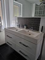 Badmeubel 120cm incl spiegel met verlichting en verwarming, Ophalen, Gebruikt, 100 tot 150 cm, Minder dan 100 cm