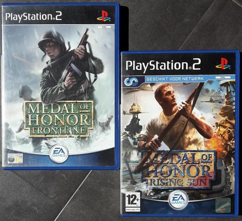 PS2 - Medal of Honor Frontline Rising Sun - PlayStation 2 MO, Spelcomputers en Games, Games | Sony PlayStation 2, Zo goed als nieuw