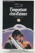 Kaart "L'Important C'est d'Aimer" - Romy Schneider, Verzamelen, Verzenden, 1980 tot heden, Ongelopen, Sterren en Beroemdheden