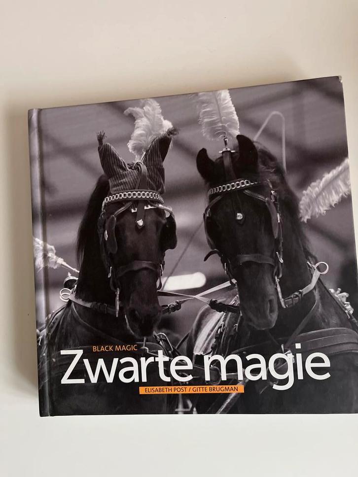 Zwarte Magie - Friese Paarden boek, Boeken, Natuur, Zo goed als nieuw, Overige onderwerpen, Ophalen of Verzenden
