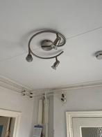 Moderne plafondlamp met 3 spots, Ophalen of Verzenden, Zo goed als nieuw, Metaal