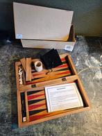 Houten Backgammon Set - 40x20x8 cm, Ophalen of Verzenden, Gebruikt, Overige typen