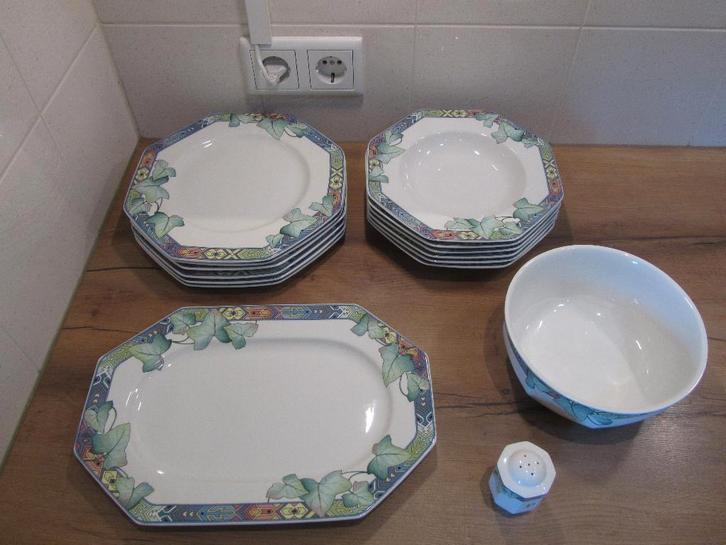 Pasadena Villeroy en Boch serviesdelen, Huis en Inrichting, Keuken | Servies, Zo goed als nieuw, Overige typen, Overige stijlen