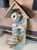 Vogelhuisje gemaakt van een theeservies., Tuin en Terras, Vogelhuisjes en Vogelbaden, Ophalen, Nieuw