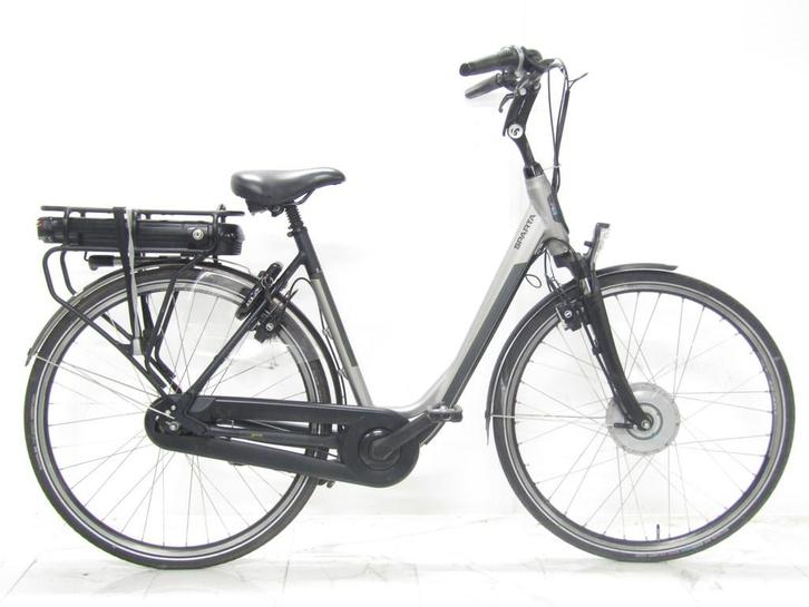 Sparta F8e grijs dames 53cm 28inch, Fietsen en Brommers, Elektrische fietsen, Gebruikt, Sparta, 51 tot 55 cm