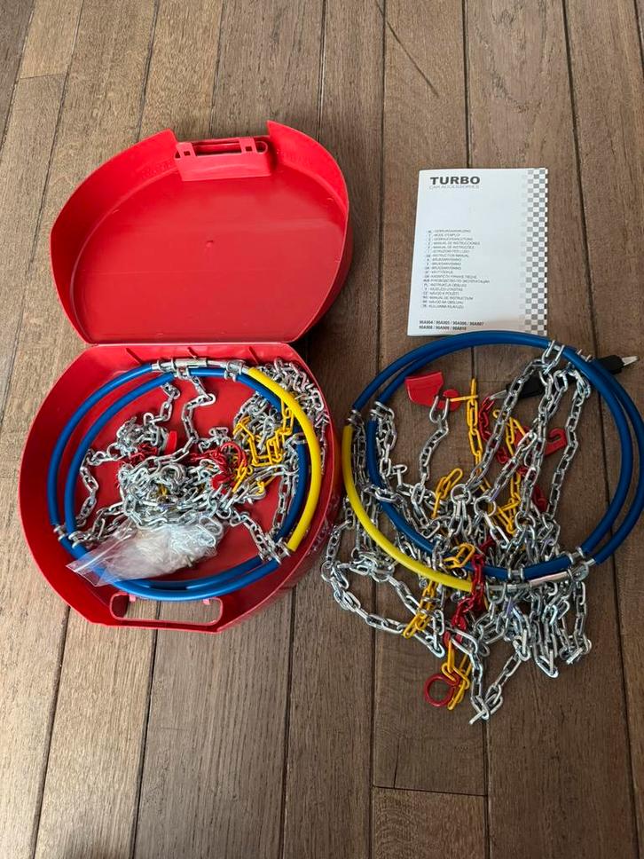 Sneeuwkettingen metkTurbo type 90 voor 14/15/16 en 17 inch, Auto diversen, Sneeuwkettingen, Nieuw, Ophalen of Verzenden
