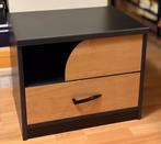 ZSM WEG!!! Nachtkastje zwart/bruin, Huis en Inrichting, Ophalen, Gebruikt, 45 tot 65 cm, Minder dan 55 cm