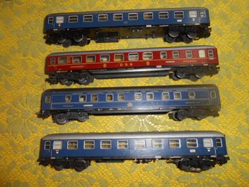 Märklin 4024 4027 4029 4032 D trein personenwagons beschikbaar voor biedingen