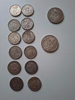 diverse zilveren munten, Ophalen, Koningin Juliana, Zilver, Losse munt