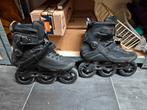 Powerslide Swell Triple Black 110 maat 46, Sport en Fitness, Skeelers, Ophalen of Verzenden, Gebruikt, Inline skates 4 wielen