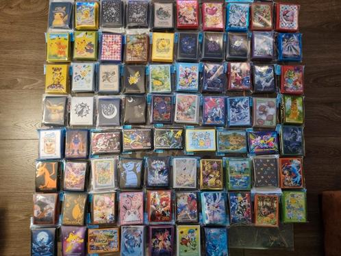 - Sealed packs exclusieve Pokemoncenter sleeves., Hobby en Vrije tijd, Verzamelkaartspellen | Pokémon, Nieuw, Sleeves of Kaarthoesjes