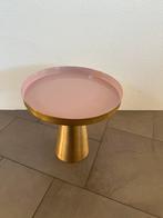 Tafel goud, Ophalen, Rond, Zo goed als nieuw, 75 cm of meer