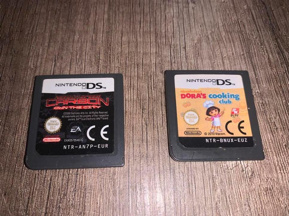 Nintendo DS Games - Dora & Need for Speed, Ophalen of Verzenden, Gebruikt