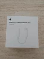 Apple Lightning naar Headphone Jack Adapter - Nieuw, Ophalen of Verzenden, Nieuw, Minder dan 2 meter, Overige kabels
