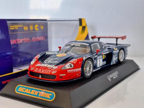 Scalextric Maserati MC12 Racing Box #1 Ref Nr C2728, Kinderen en Baby's, Speelgoed | Racebanen, Nieuw, Racebaan, Elektrisch, Overige merken