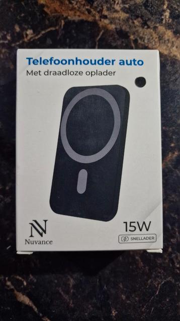 NIEUW Snellader Magsafe Autohouder ventilatierooster zwart beschikbaar voor biedingen