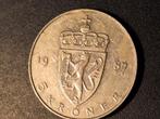 Noorwegen 5 kroner 1987, Postzegels en Munten, Ophalen of Verzenden, Overige landen