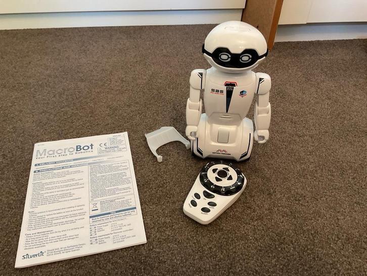 Macrobot - Interactieve Robot met Draagfunctie, Kinderen en Baby's, Speelgoed | Overig, Zo goed als nieuw, Jongen of Meisje, Ophalen of Verzenden