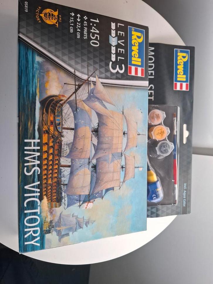 Revell HMS Victory 1:450 - Nieuw in doos, Hobby en Vrije tijd, Modelbouw | Boten en Schepen, Nieuw, 1:200 of kleiner, Revell, Ophalen of Verzenden
