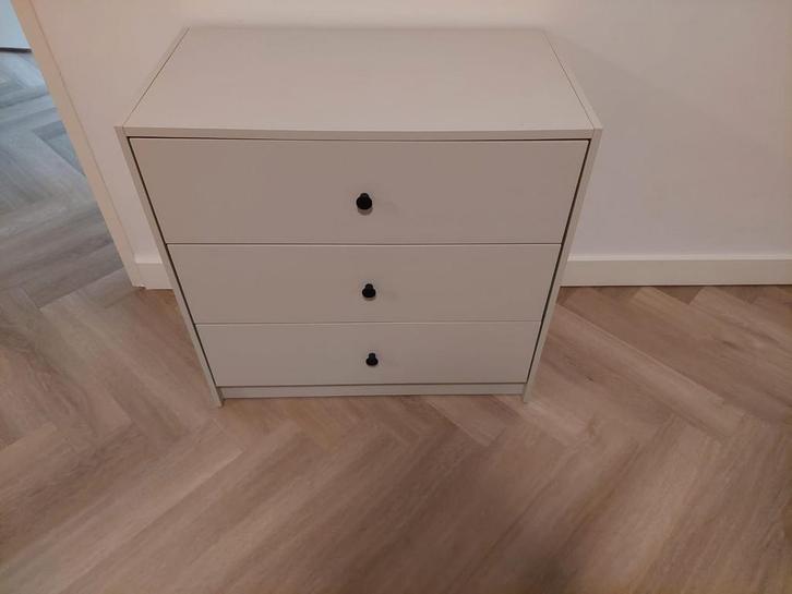 IKEA GURSKEN Commode 3 Laden - Grijs - Uitstekende Staat, Huis en Inrichting, Kasten | Ladekasten, Zo goed als nieuw, Minder dan 100 cm
