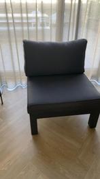 Loungestoel antraciet, Tuin en Terras, Ophalen, Zo goed als nieuw, Aluminium