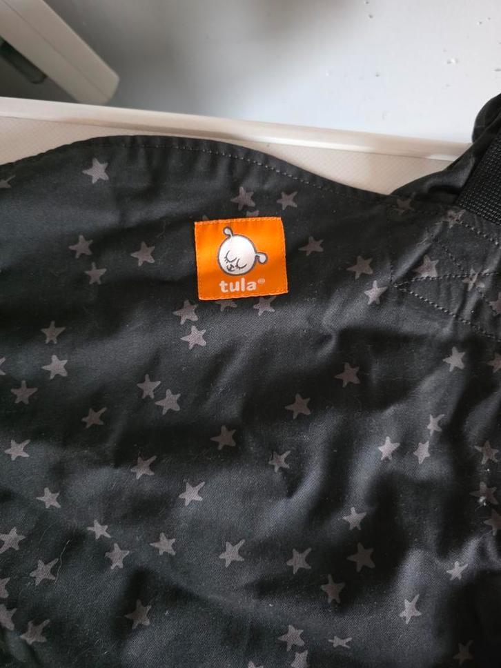 Tula Toddler Draagzak - Sterrenprint, Kinderen en Baby's, Babydragers en Draagdoeken, Zo goed als nieuw, Draagzak, Buik of Rug