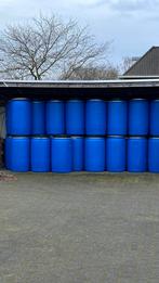 Regenton 220 liter Schoon met deksel, Tuin en Terras, Regentonnen, 150 liter of meer, Ophalen of Verzenden, Zo goed als nieuw