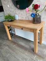 Sidetable, Huis en Inrichting, Tafels | Sidetables, Gebruikt, 100 tot 150 cm, Eikenhout, Ophalen of Verzenden