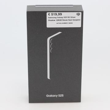 Samsung Galaxy S25 5G Silver Shadow 128GB Nieuw Seal Geopend beschikbaar voor biedingen