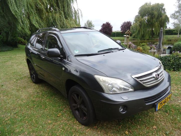 Lexus RX(-H) 400H 3.3 V6 AUT 2008 Grijs, Auto's, Lexus, Bedrijf, RX(-H), 4x4, ABS, Achteruitrijcamera, Airbags, Alarm, Bluetooth