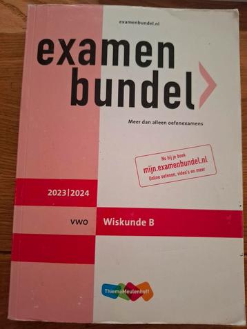 Examenbundel VWO Wiskunde B 2023-2024 beschikbaar voor biedingen
