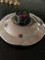 Amc pannen en snelkook deksel, Huis en Inrichting, Keuken | Potten en Pannen, Ophalen of Verzenden, Zo goed als nieuw, Rvs, Pannenset